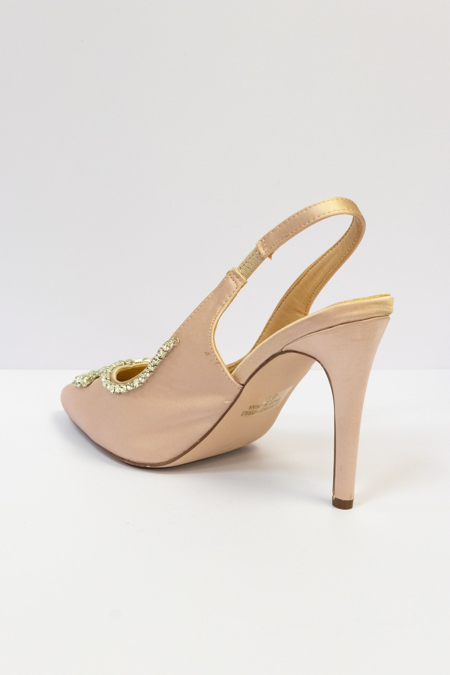 Chase+Chloe Halston-2 Nude High Heeled Shoes (Size 8.5)